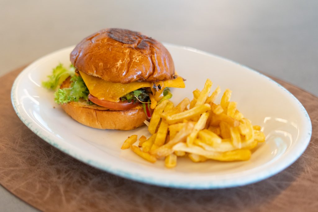 Hamburguesa smash de vaca madurada